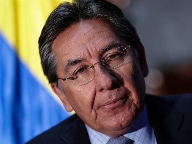 “Jorge Robledo había mandado algo del fiscal Moreno que debía investigarse (...) no tiene nada que ver con esta”: Néstor Humberto Martínez. Foto: Colprensa / DIEGO PINEDA