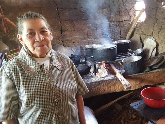 Cocina de leña. Foto: Colprensa