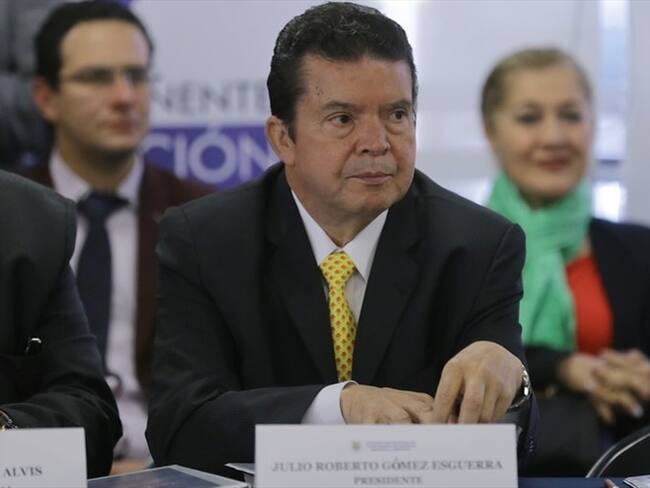 Julio Roberto Gómez, presidente de la CGT. Foto: Colprensa