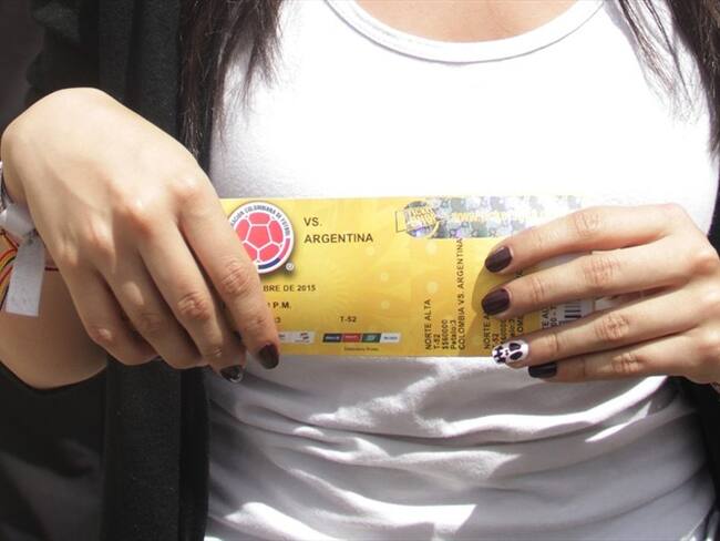 La FCF fue multada de manera conjunta por $18.300 millones debido al desvío masivo de boletas en Mundial de Rusia.. Foto: Colprensa