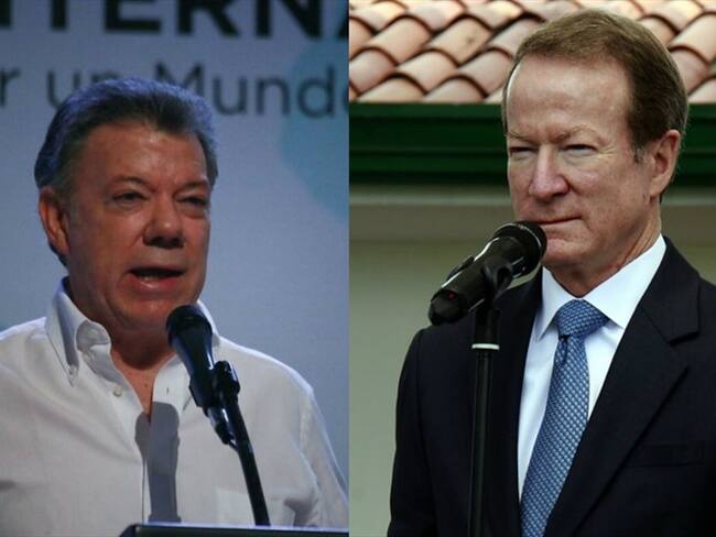 El presidente Juan Manuel Santos respondió al exembajador William Brownfield. Foto: Colprensa