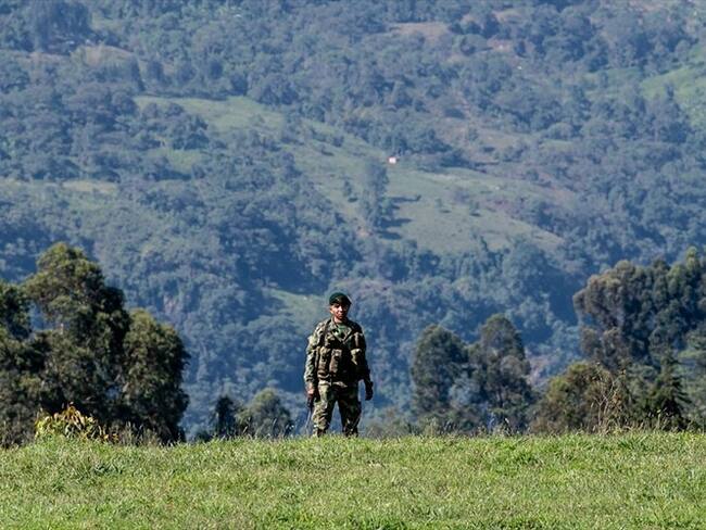 El Ejército Nacional logró la ubicación y destrucción de un artefacto explosivo improvisado. Foto: Getty Images