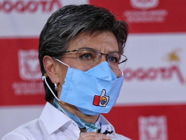 Alcaldesa Claudia López. Imagen de referencia. Foto: Colprensa