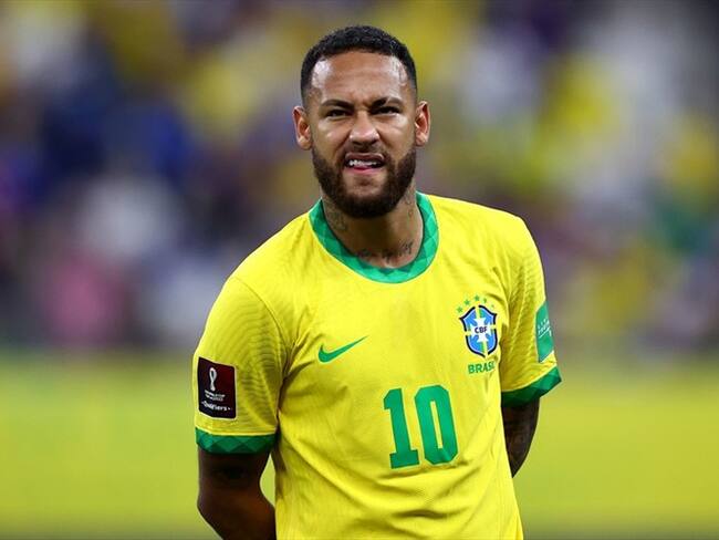 Neymar Jr en el partido ante Uruguay por Eliminatorias. Foto: Buda Mendes/Getty Images