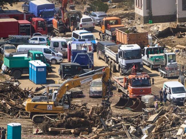 El Servicio Alemán de Meteorología hizo más de 150 advertencias entre el lunes y el miércoles de la semana anterior.. Foto: Thomas Frey/picture alliance via Getty Images