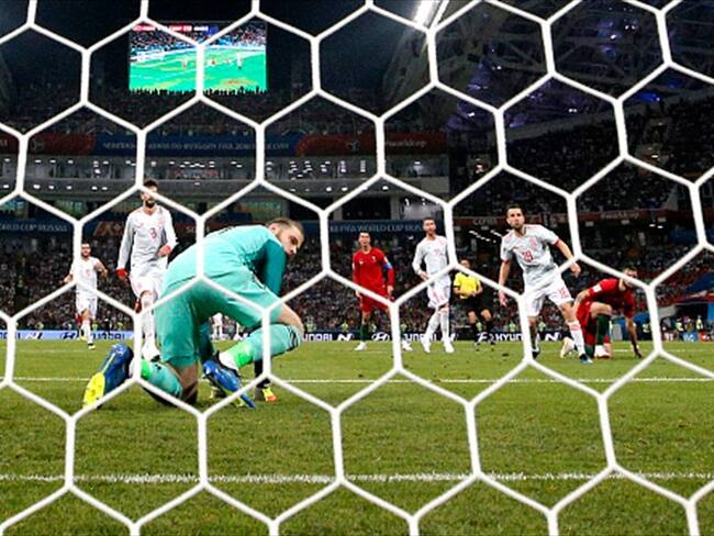 De Gea, el nuevo Karius (?) El error del español no tuvo perdón en las redes sociales. Foto: Getty Images