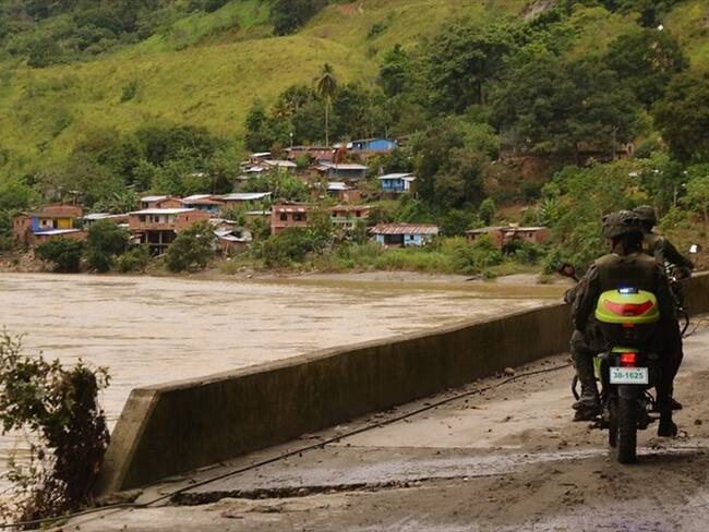 "No hay ningún tipo de enfrentamiento, pero no entendemos por qué desplazaron a las personas": Edwin Mauricio Mira. Foto: Colprensa