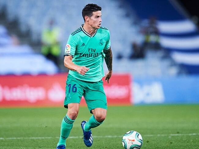James Rodríguez no está entre los 22 convocados del Real Madrid para enfrentar al Alavés. Foto: Getty Images