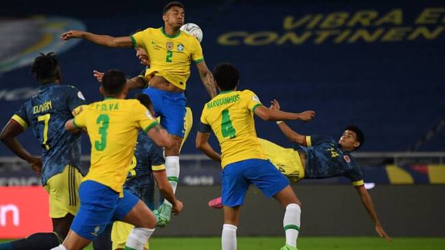 Selección Colombia vs Brasil. Créditos: Getty Images