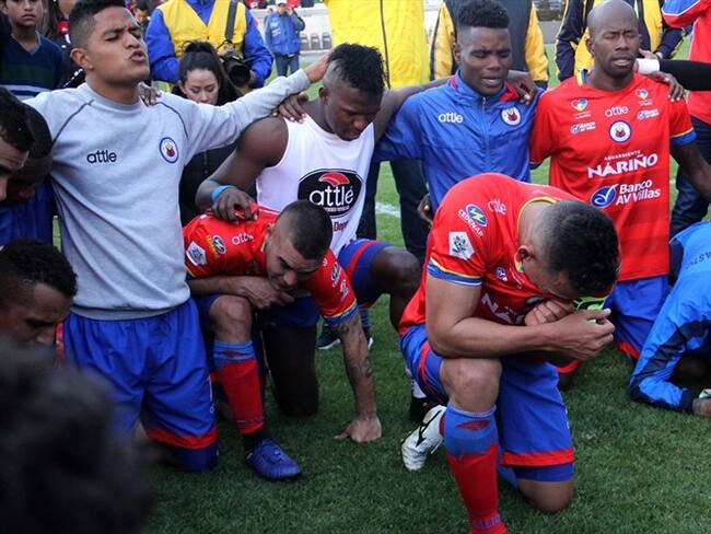 Deportivo Pasto confirma que la final será jugada en Bogotá. Foto: Colprensa