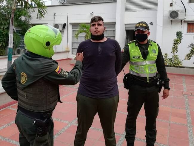 Joven implicado en caso de las paletas de jabón. Foto: Cortesía Policía