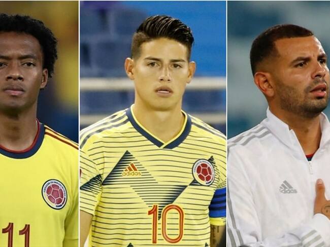 Cuadrado y Cardona habrían hecho un llamado a la humildad a James Rodríguez. Foto: Getty Images