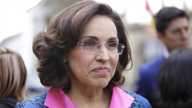 La embajadora de Colombia en Francia, Viviane Morales, presentó su carta de renuncia. Foto: Colprensa / ÁLVARO TAVERA