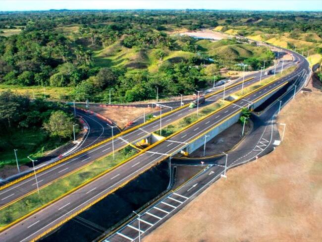 Ruta del Sol Sector 2. Foto: Colprensa