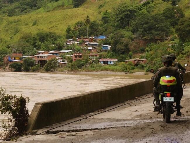 Habitantes de las veredas de Ituango contaron en Sigue La W cómo ha sido la situación en medio del desplazamiento. . Foto: Colprensa