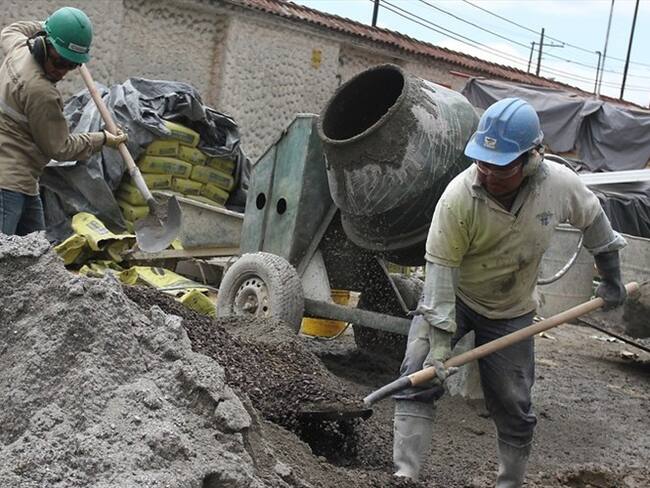 La producción de cemento gris. Foto: Colprensa