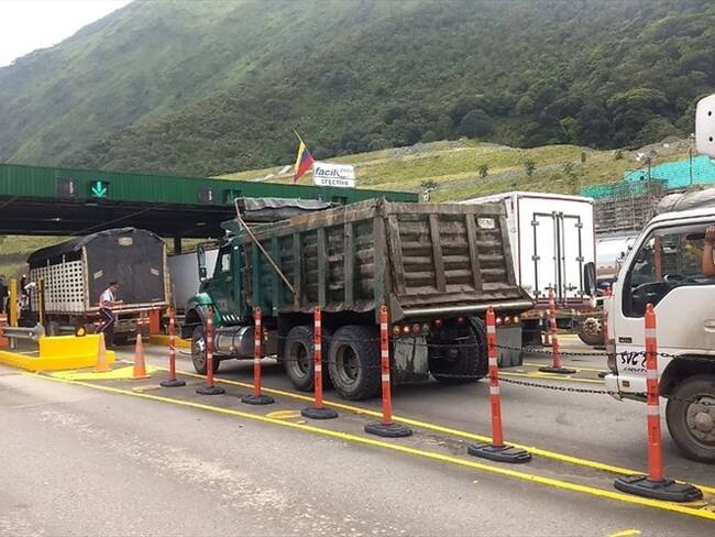 Vía Bogotá – Villavicencio. Foto: Colprensa