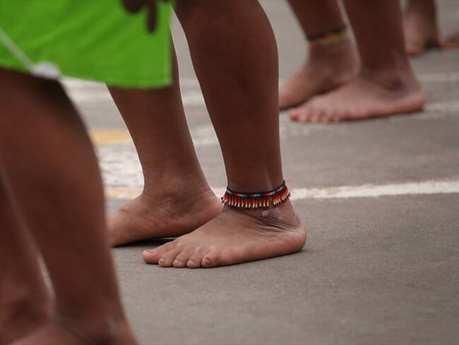 En las últimas semanas han asesinado a cinco miembros de la comunidad indígena Awá. . Foto: Colprensa - Camila Díaz