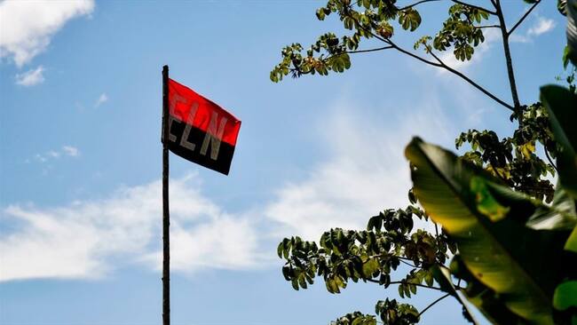 El ministro de Defensa, Diego Molano, confirmó la captura y posterior muerte de alias ‘Fabián’, jefe del frente de Guerra Occidental del ELN. Foto: Getty Images / LUIS ROBAYO