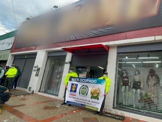 Autoridades aplican extinción de dominio a bienes por contrabando en Bogotá. Foto: Cortesía Policía de Bogotá