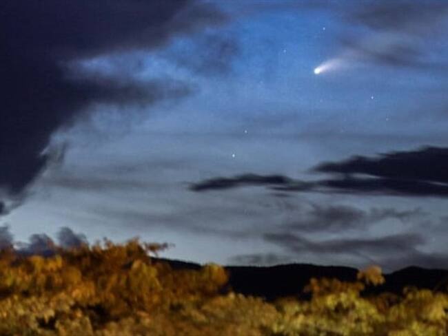 La fotografía, realizada desde la localidad de El Bordo, fue una de las primeras que se logró en el País. Foto: Luis Ledesma