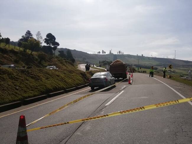 Las víctimas fueron identificadas como Jairo Humberto Castañeda Cáceres y Diego Esteban Hernández Bautista.. Foto: Metun